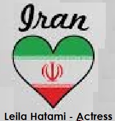 Flag symbol for Ms. Leila Hatami (Iran)