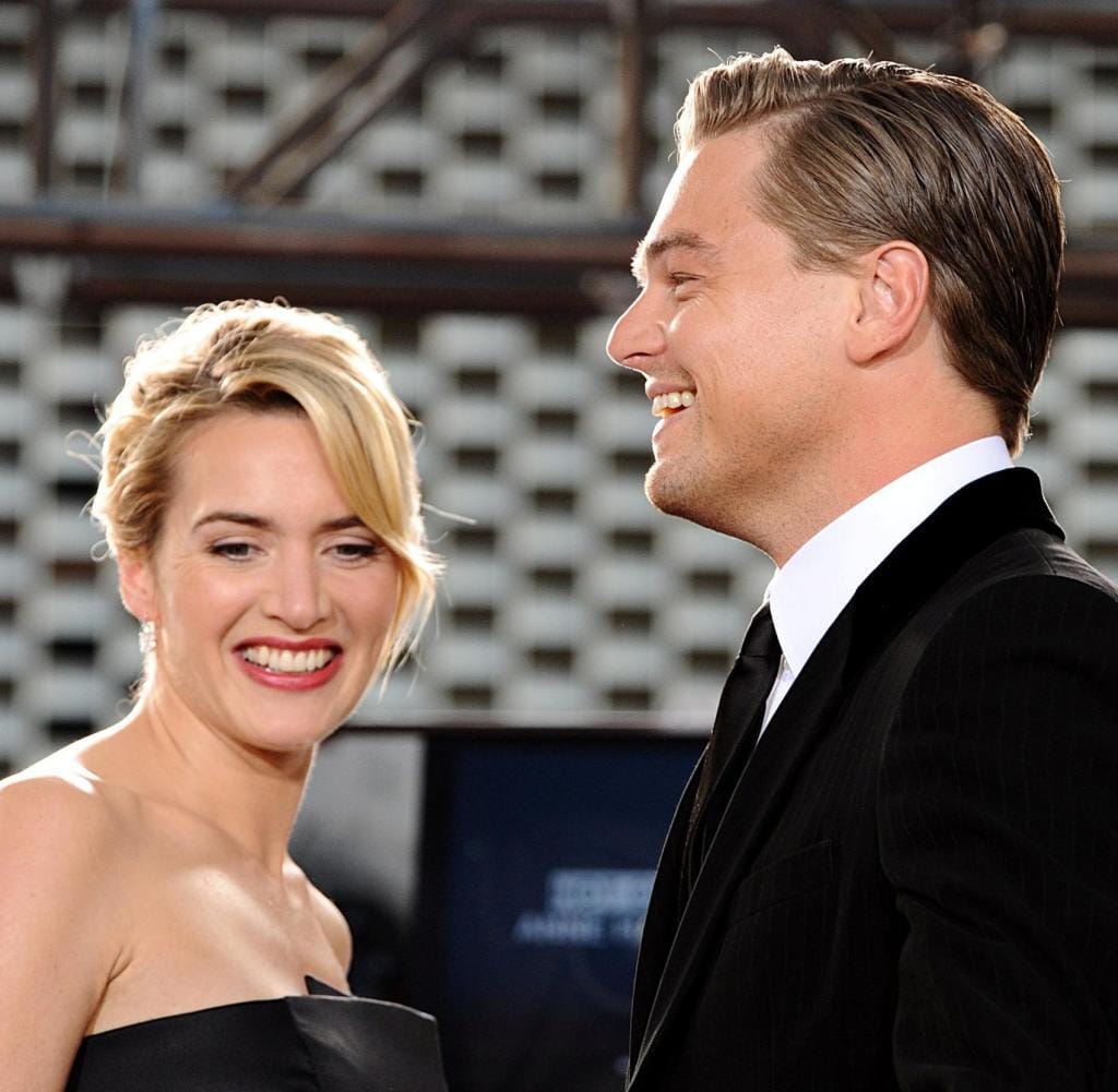 Ms Kate Winslet with deCaprio