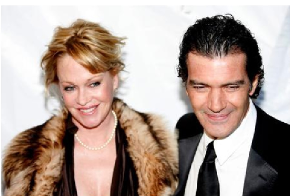 Melanie Griffith with Antonio Banderas